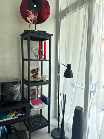 IKEA Black Display Shelf
