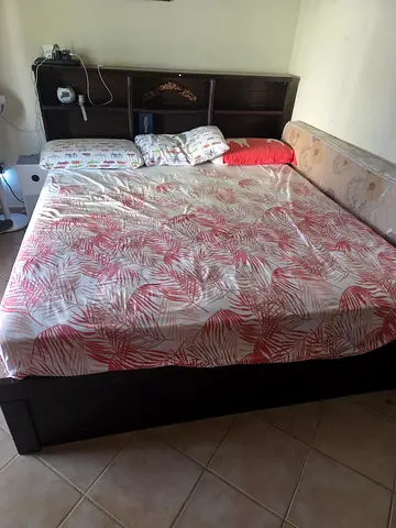 Bed frame with storage for sale (Mattress not included)