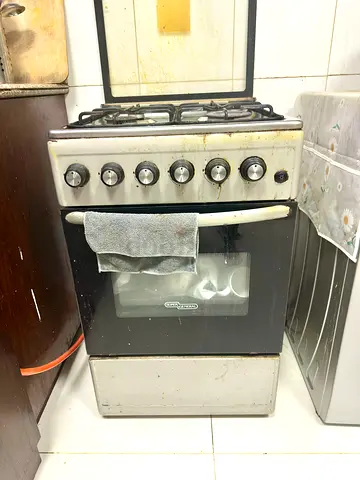Super 4 Burner General Freestanding Gas Cooker SGC5470MSFS Silver/Black 50x50cm model used