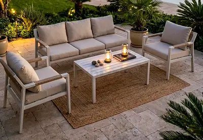Modern Luxury Outdoor Garden Sofa Set