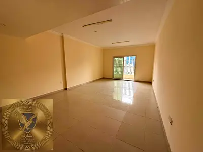 3BDhall apartment for annual rent in Al Qasimia Al Nad with spacious areas master room maid master room wide hall distributor and built in wardrobes