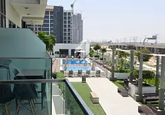 Furnished | Stylish Studio | Pool View