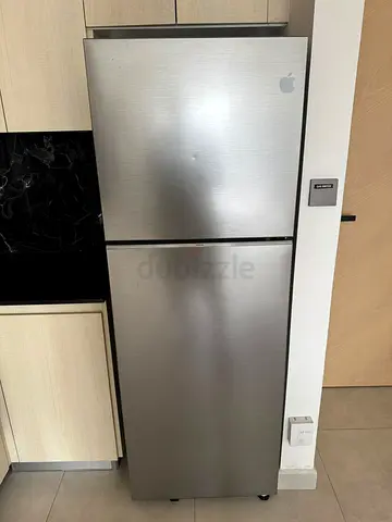 Silver Top-Freezer Refrigerator - Good Working Condition