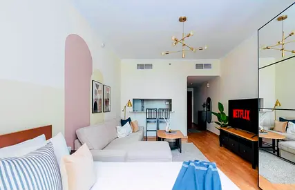 Furnished Studio | Jumeirah Bay X1 | Lake View