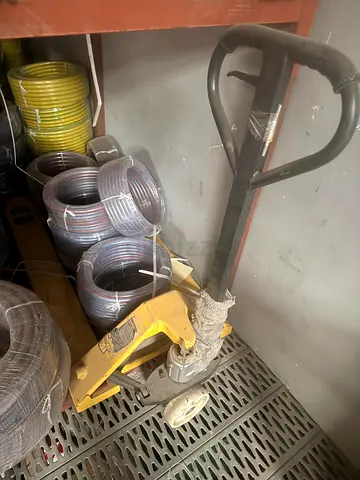 Hand Pallet Manual Truck Trolley for Lifting Yellow color