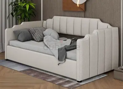 New queen size linen Bed with matress
