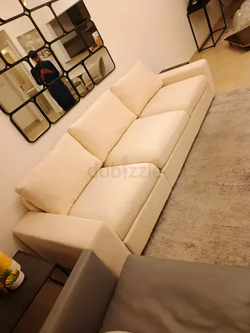Ikea vimle beige color 3 seater sofa bed