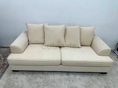 Like new condition the one brand Kingston three seater sofa