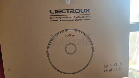 Liectroux Robotic Vacuum Cleaner (Boxed) - Laser Navigation, WiFi  App Control