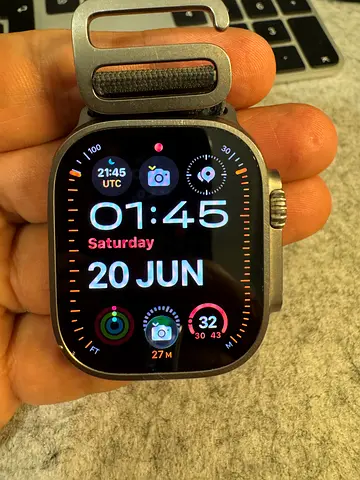Apple Watch Ultra 2 with Alpine Loop