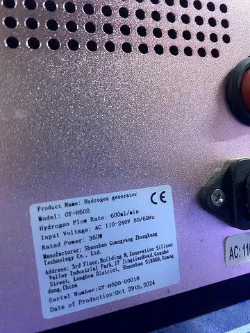 BREATH HYDROGEN GENERATOR