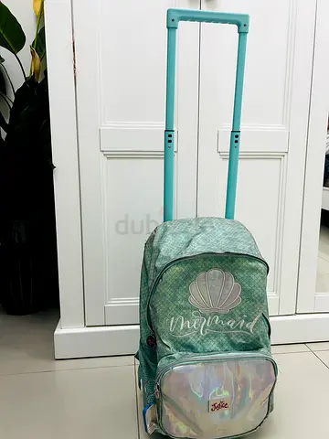 School mermaid  trolley bag for girls - FREE