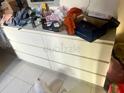 Ikea white chest of drawers
