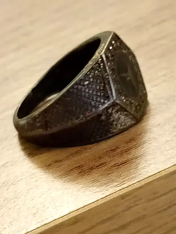 925 Sterling Silver Ring with Mercedes Benz Logo