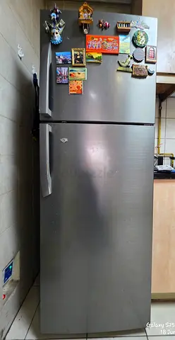 Used Samsung top-freezer refrigerator - good working condition
