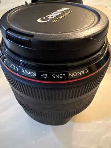 Canon EF 85mm f/1.2 L Prime Lens (Used)