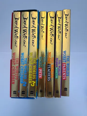 David walliams books- 7