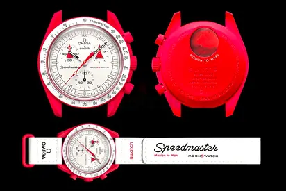 Omega swatch mens watch