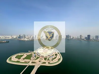 Luxury 4 Master Bedrooms | Full Khalid Lake View | Free AC | Parking | Gym & Pool | Al Majaz 3