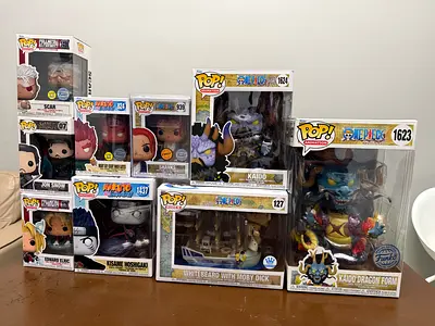 Collection of Funko Pop! Assorted