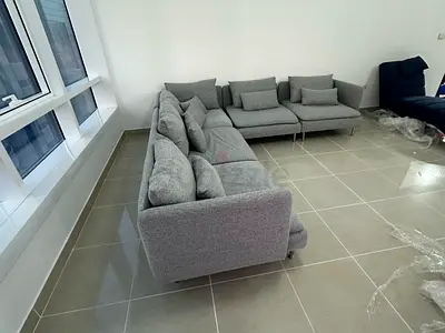 Ikea Sodhremn Corner Sofa Gray