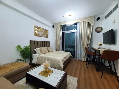 Stunning View Fully Furnished Studio | DEC Tower 2 | With Balcony | Marina View