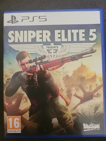 Sniper Elite 5 (PS5) - Complete Game Disc