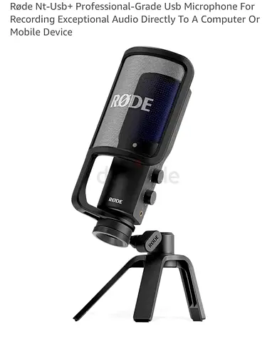 Røde Nt-Usb+ Professional-Grade Usb Microphone For Recording Exceptional Audio Directly To A Compute