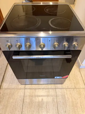 Electric cooking range