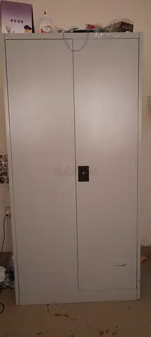 Grey Metal Storage Cupboard