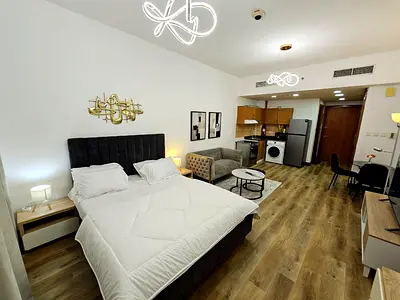 Specious and Elegant Furnished Studio || Near Me'aisem City Centre || Amazing Amenities || Pay Monthly Rent