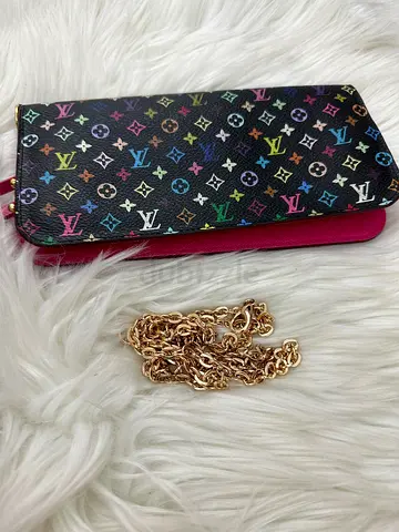 MultiColor LV Wallet with generic strap
