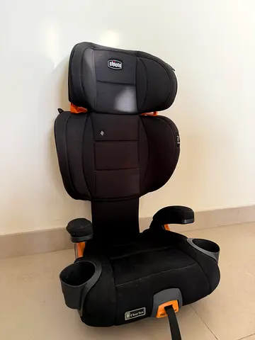 Used Chicco Booster Car Seat with Armrests and Cup Holders