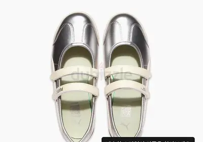 PUMA Turino 2 Silver Mary Jane Shoes Never Used