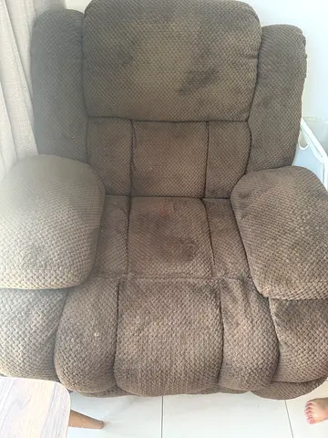Used Brown Recliner Armchair - Comfortable, Good Condition