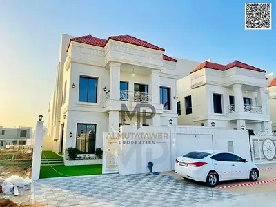 Own luxury in the most prestigious area of ​​Ajman! A distinctive 2-story villa, including registration fees, high-end finishing and an ideal location