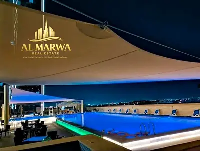 Luxurious 1BR AC Free One Car Parking Free Gym Pool Free On Dubai Border