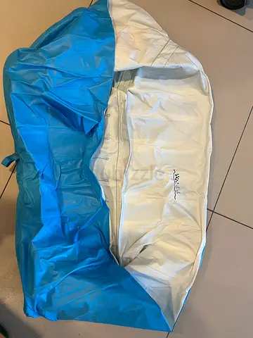 Inflatable Portable Baby Bath Tub with Drain  Storage Bag