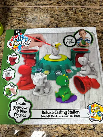 Sambro Deluxe Casting Station - Dinosaur Edition . Unwanted gift. Never opened.