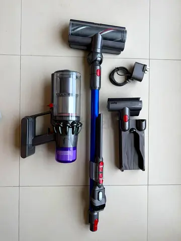 Dyson V11 with accessories