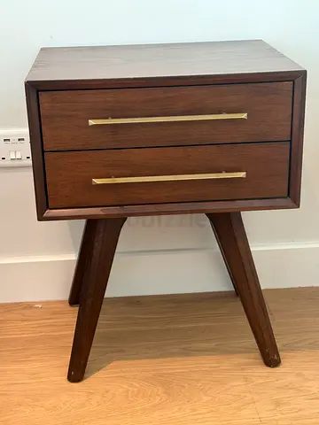 West Elm Mid-Century Bedside drawers