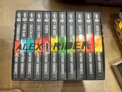 71-Book Collection – Rick Riordan, Alex Rider, Trials of Apollo, Magnus Chase, Percy Jackson  More