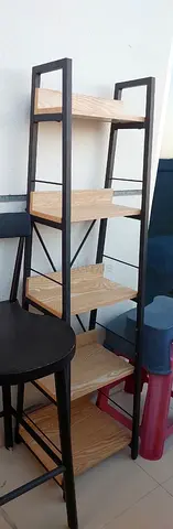 5-Tier Display Shelf / Storage Rack – Good Condition