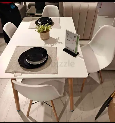 Dining table with 4 chairs for sale - moving out