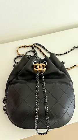 Chanel Gabrielle Drawstring bucket Bag Quilted Calfskin