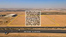 Land for sale, investment opportunity, Al Ain Road, Abu Dhabi