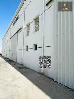 50 kW Power Industrial Warehouse for Rent in Al Jurf 3 | 3,800 SQFT