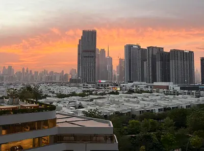 Fully Furnished | Burj Khalifa View | Luxury Apartment in Sobha Hartland Waves