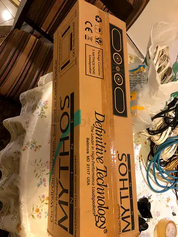Definitive Technology Mythos nine center speaker