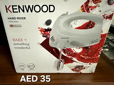 Kenwood Hand Mixer HM530 - Lightly Used, With Box
